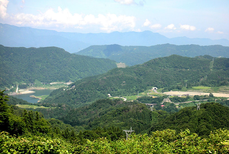 花ノ木坂からの眺望写真
