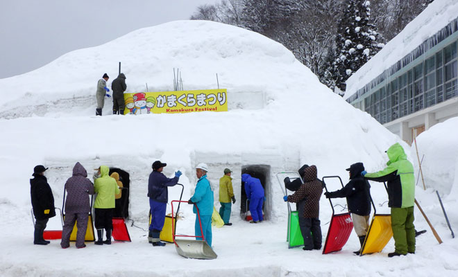 かまくらまつり画像
